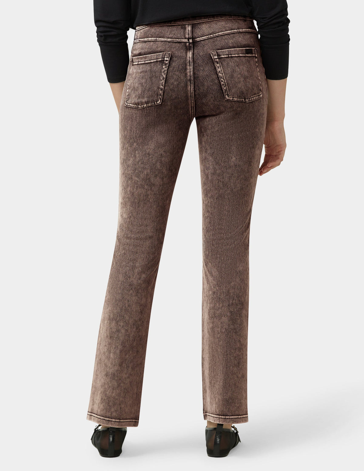 Hue Denim Baby Bootcut - Cinnamon Acid Wash