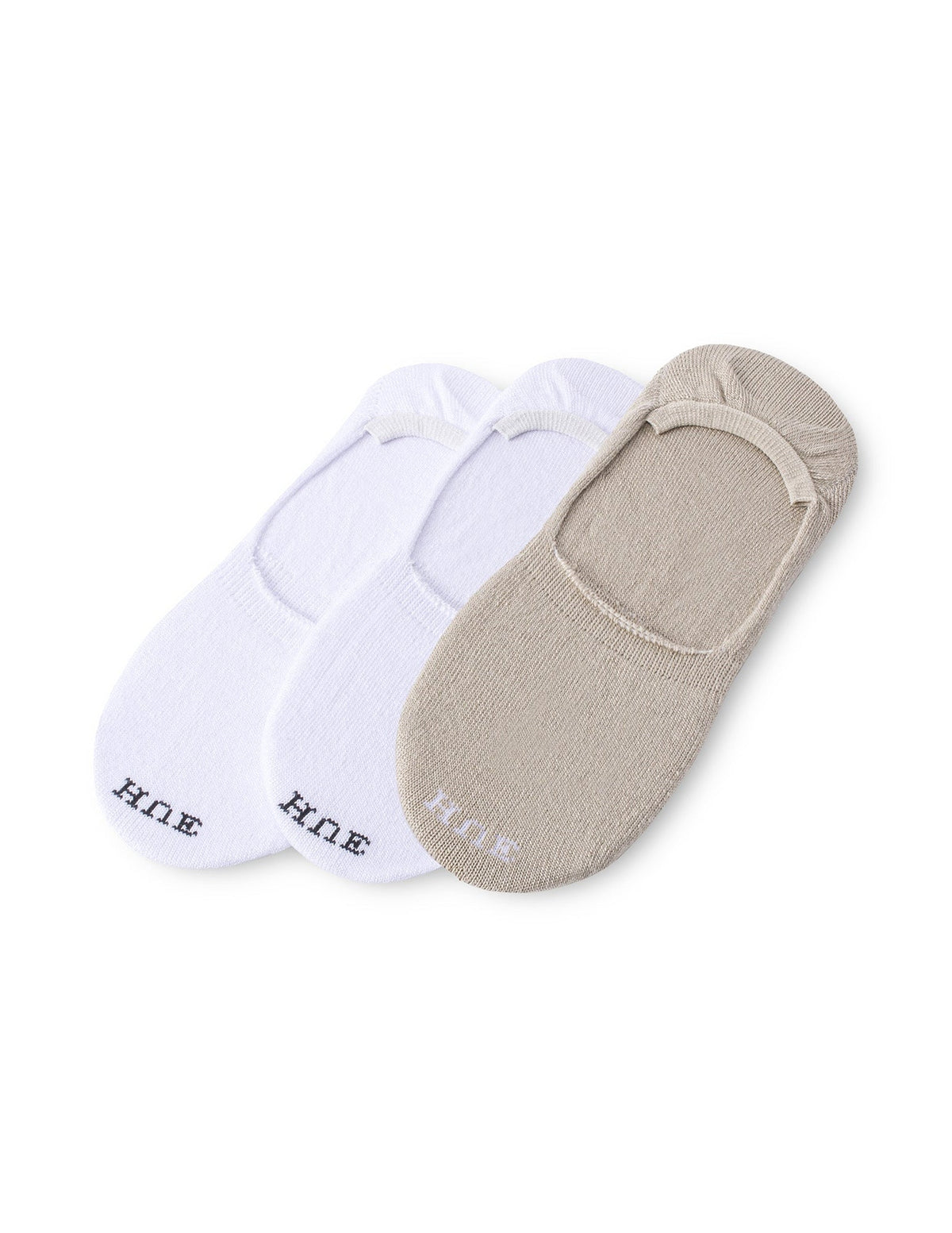 Hue Supersoft Sneaker Liner 3 Pack - Sandbar