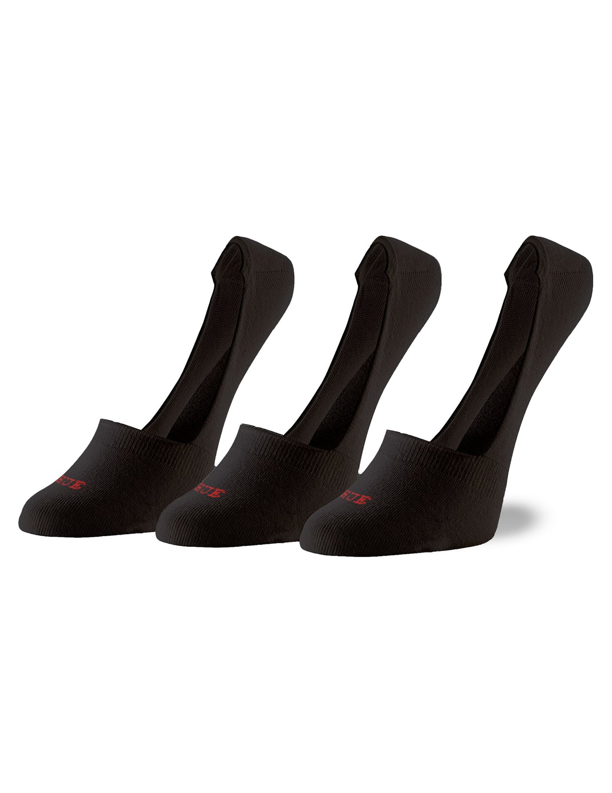 Hue Supersoft Sneaker Liner 3 Pack - Black