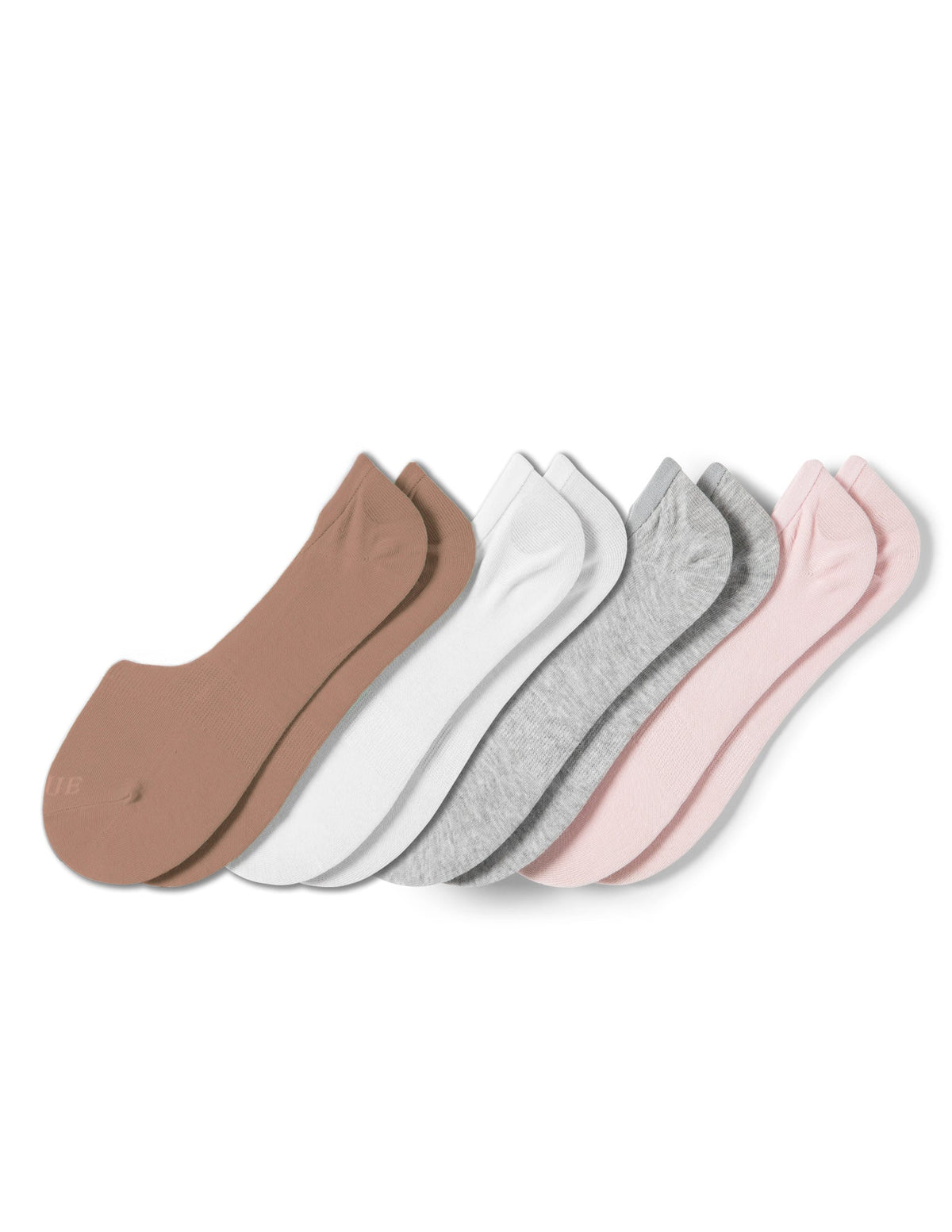 Hue Sneaker Liner 4 Pair Value Pack - Pastel