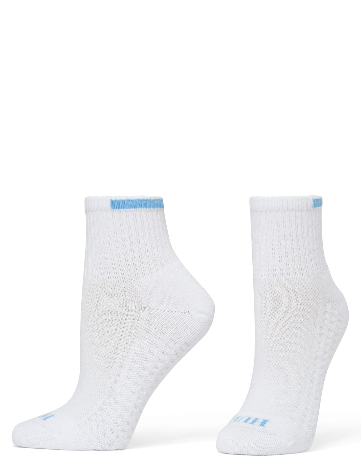Hue Air Cushion Mini Crew Top Socks 3 Pair Pack - Tipped