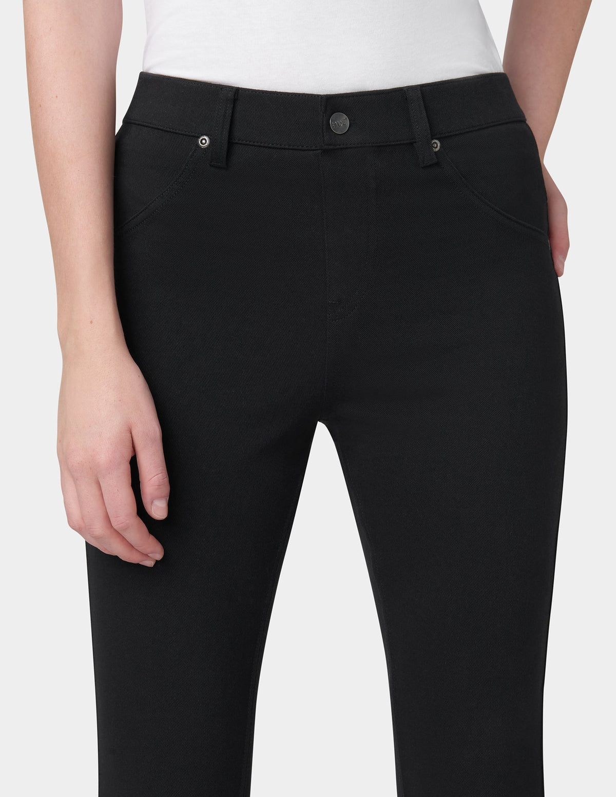 Hue Ultra Soft Denim Legging - Black