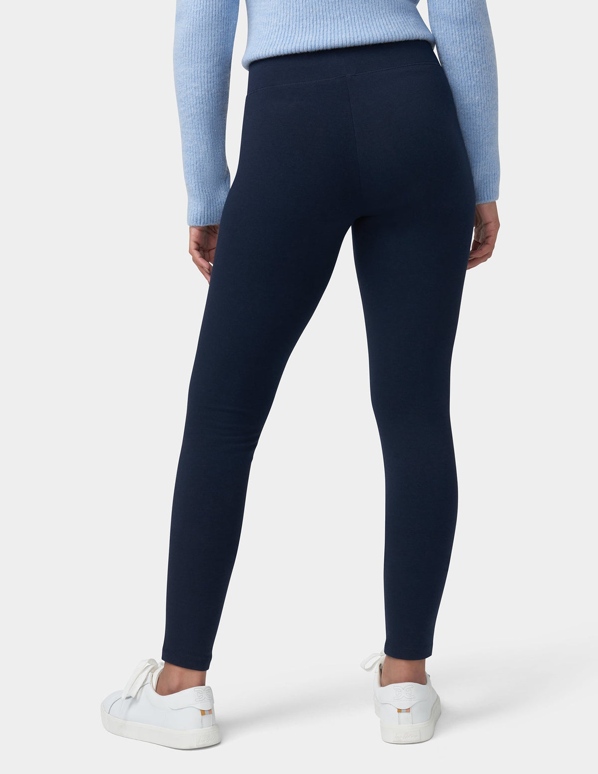 Hue Ultra Leggings with Wide Waistband - Navy