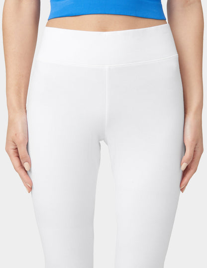 Hue Ultra Leggings with Wide Waistband - White