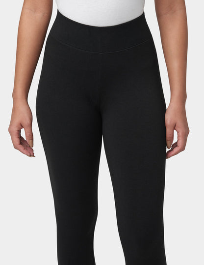 Hue Ultra Capri with Wide Waistband - Black
