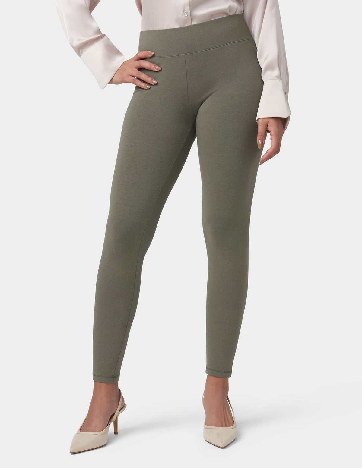 Hue Ultra Leggings with Wide Waistband - Bungee Cord