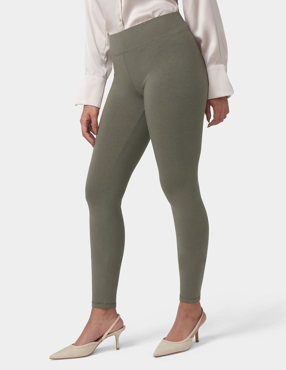 Hue Ultra Leggings with Wide Waistband - Bungee Cord