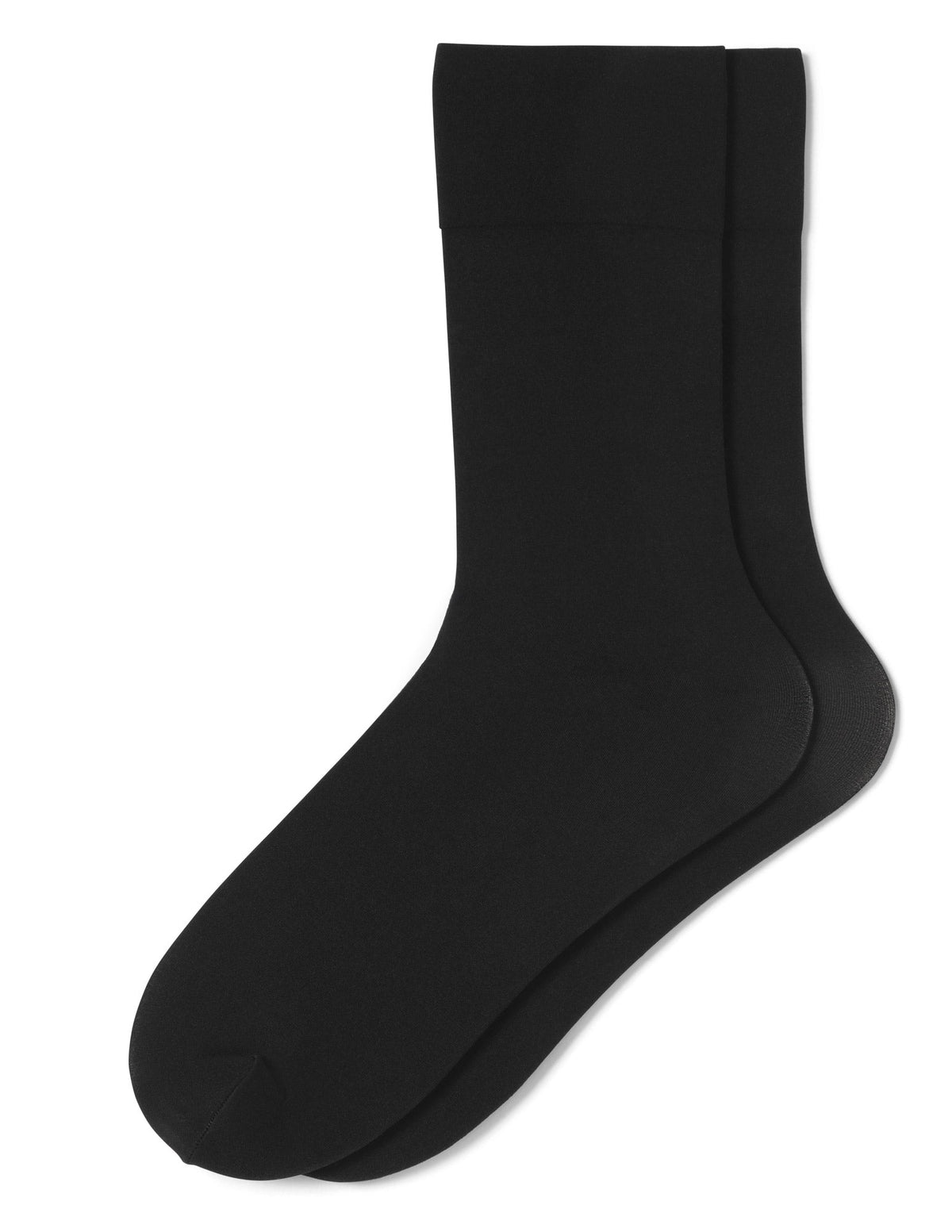 Hue HUE Soft Opaque Knee Hi - Black