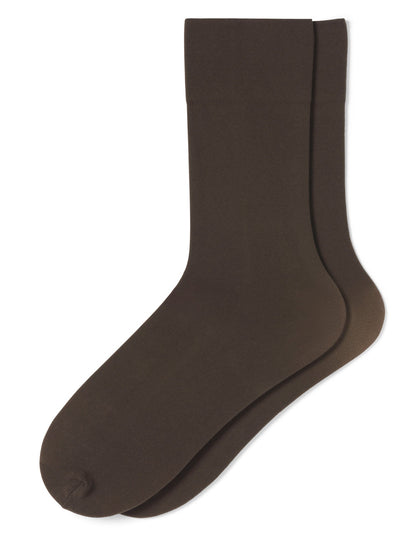 Hue HUE Soft Opaque Knee Hi - Espresso