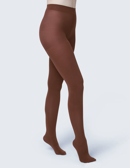 Hue Super Opaque Control Top Tight - Espresso