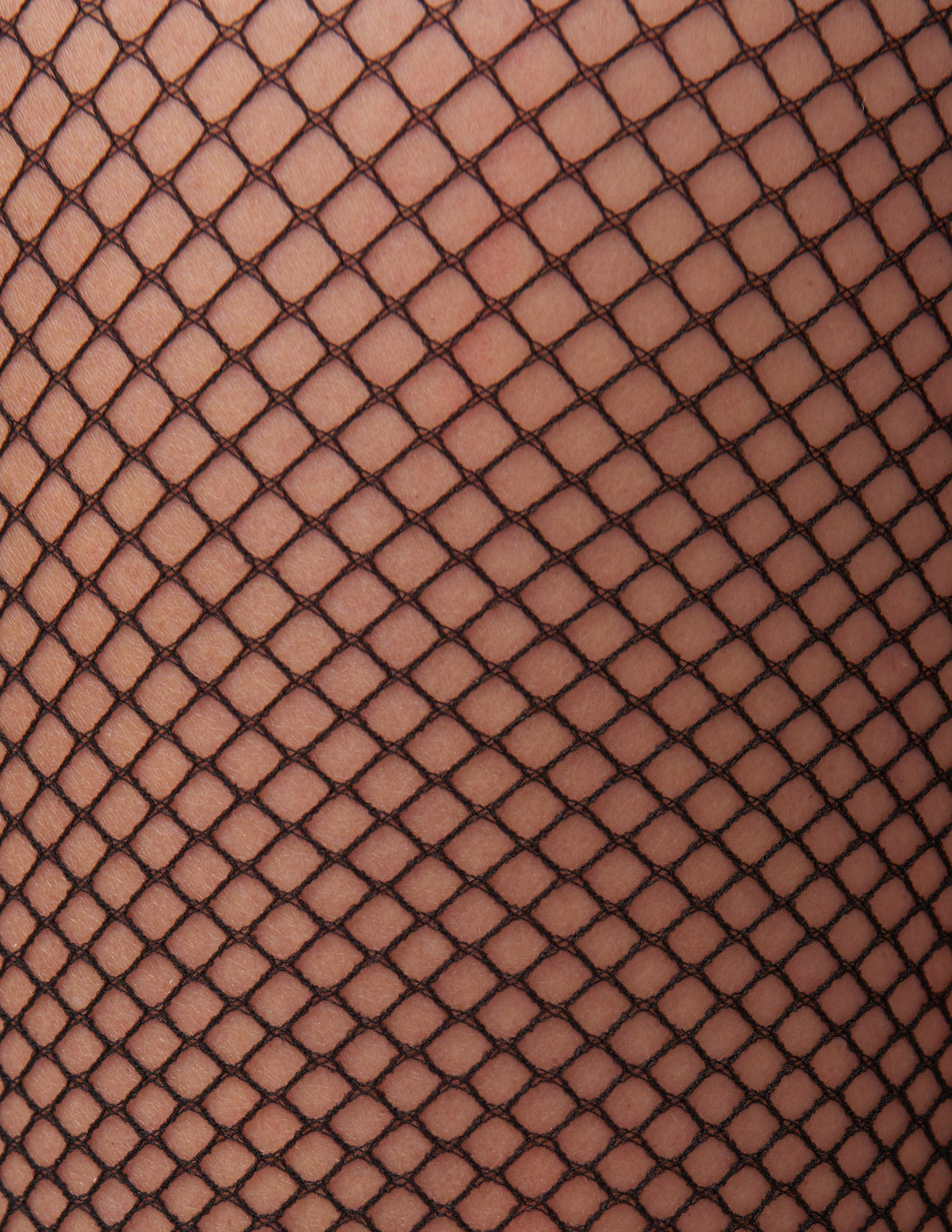 Hue Fishnet Control Top Sheer - Black