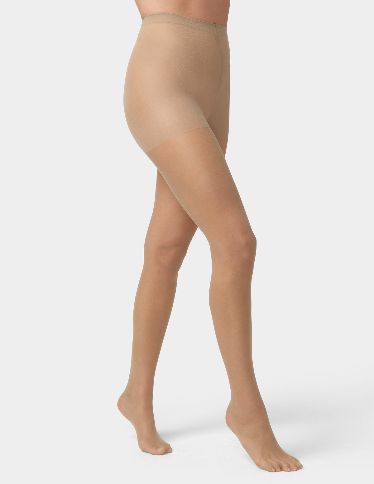 Hue Age Defiance Control Top Pantyhose - Tan