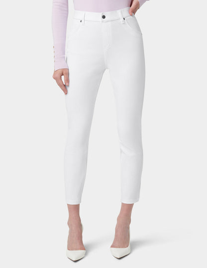 Hue Ultra Soft Denim High Waist Skimmer - White