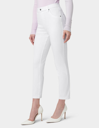 Hue Ultra Soft Denim High Waist Skimmer - White
