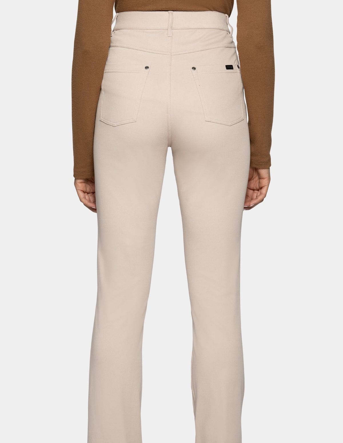 Hue Ultra Soft Denim Baby Bootcut - Mushroom