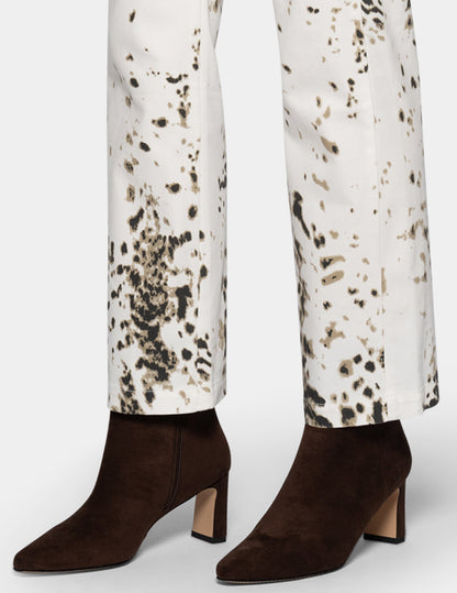 Hue White Pony Straight Leg Pant - White