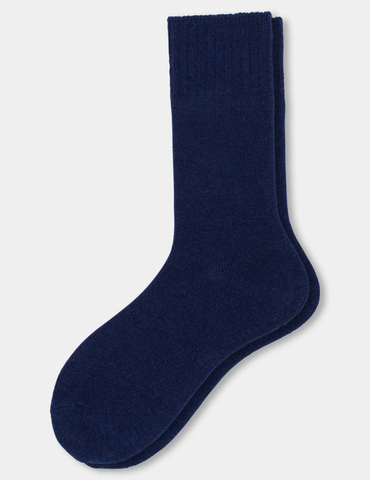 Hue Cashmere Blend Crew Sock - Medieval