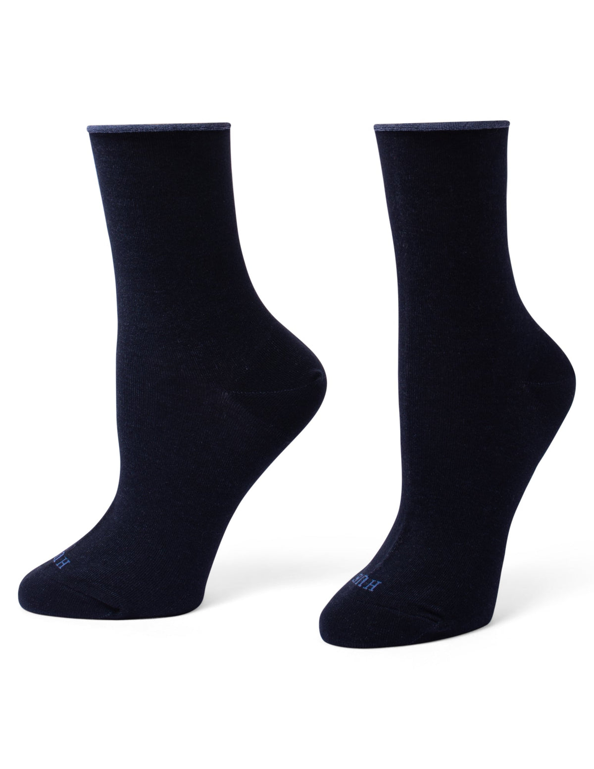 Hue Cropped Jeans Sock 3 Pair Pack - Oatmeal Ditsy