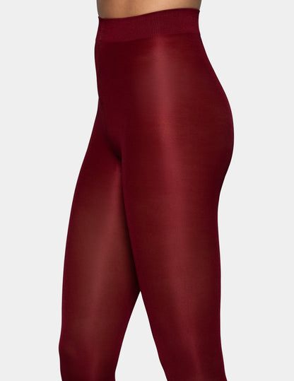 Hue Super Gloss Opaque Tight - Rhubarb