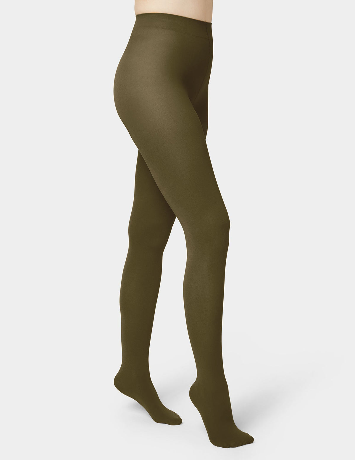 Hue Super Opaque Control Top Tight - Olive
