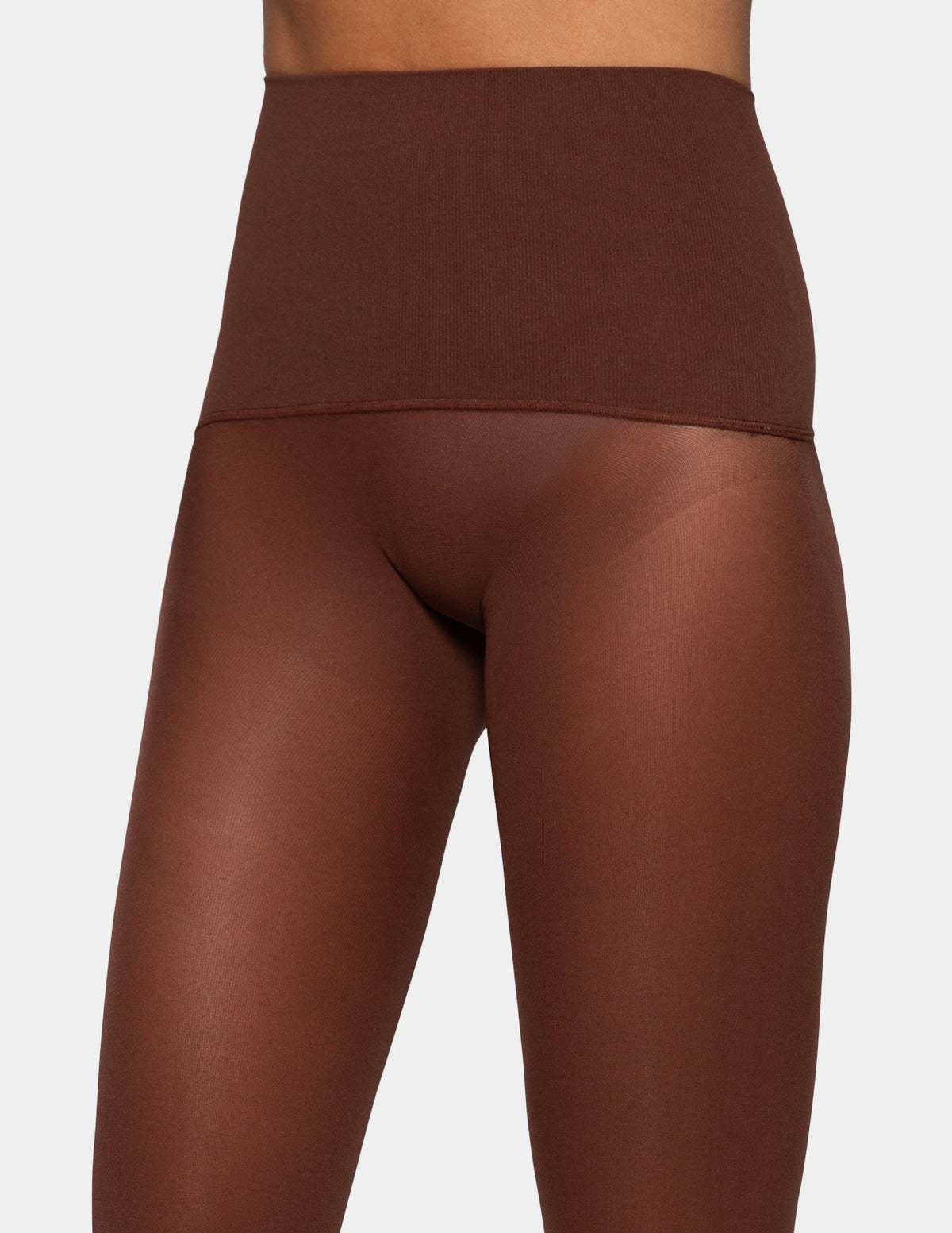 Hue Yoga Waist Tight - Brown