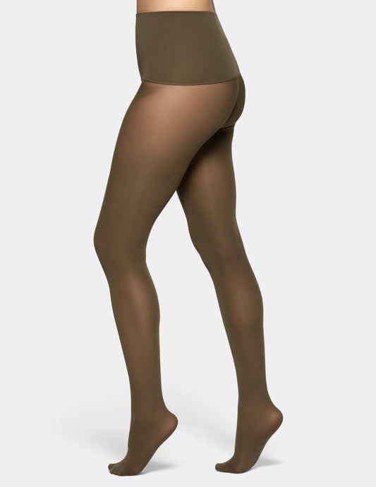 Hue Yoga Waist Tight - Dark Olive