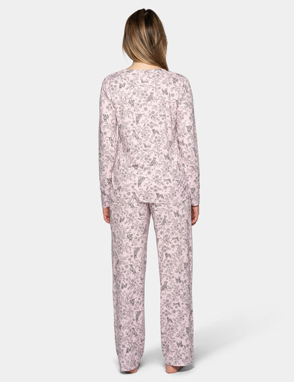 Hue Timeless Jersey PJ Set - Ballerina