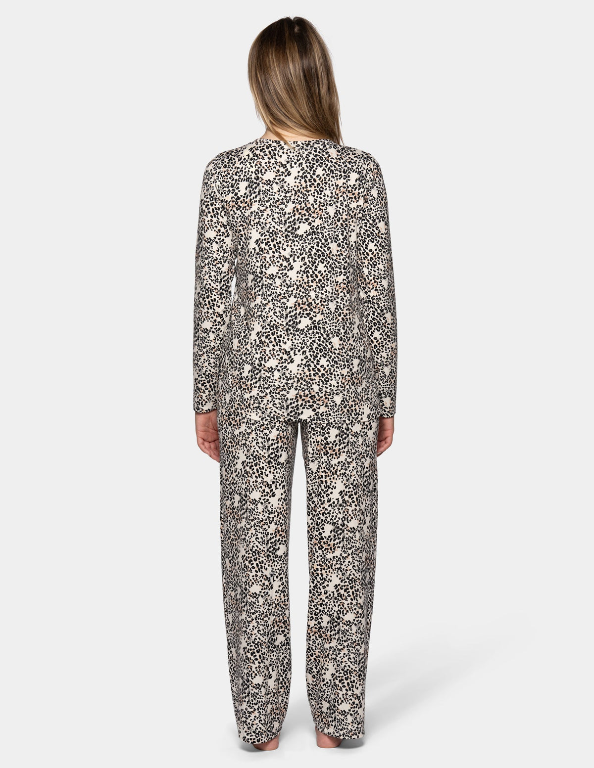 Hue Timeless Jersey PJ Set - White Asparagus