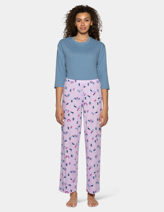 Hue Spooling Around PJ Pant - Violet Dusk