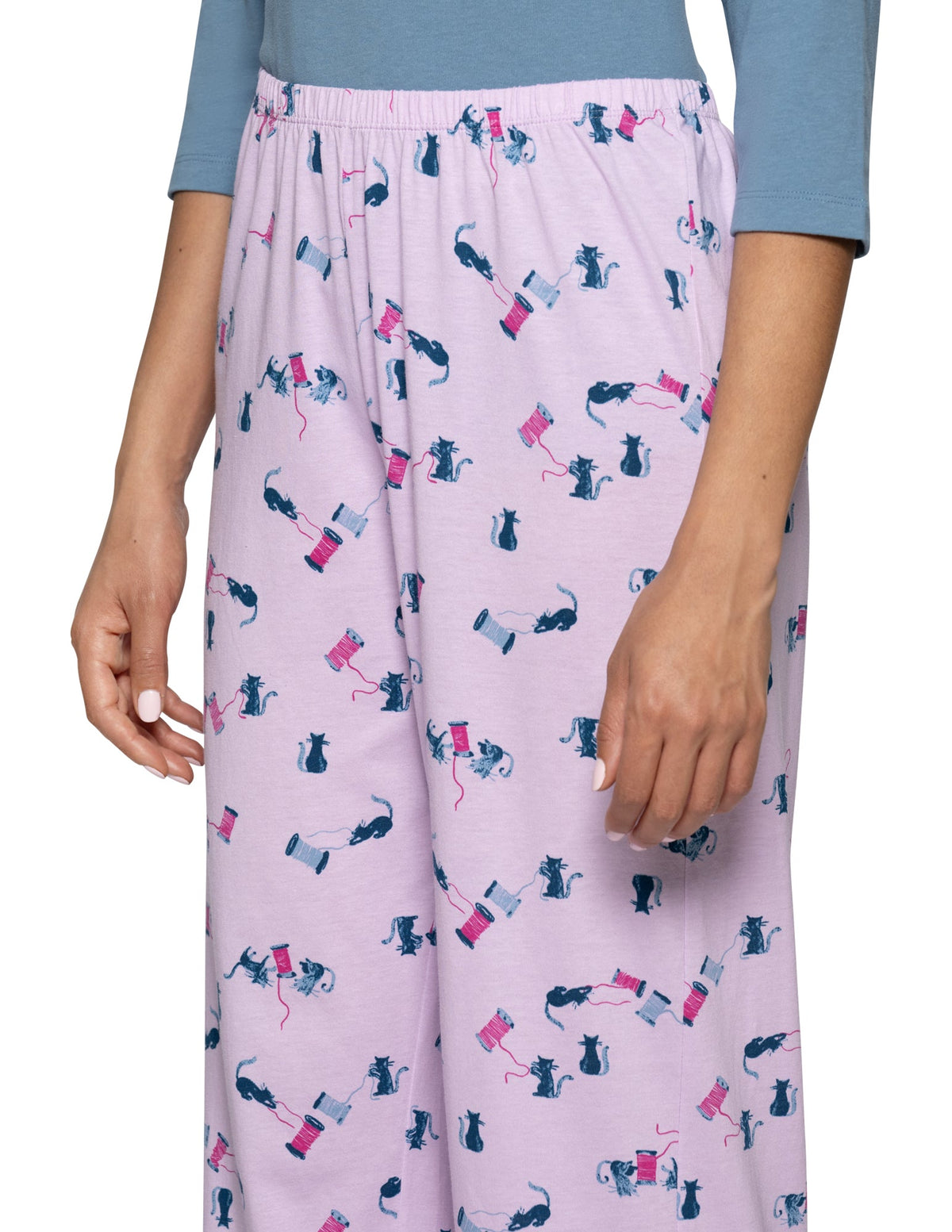 Hue Spooling Around PJ Pant - Violet Dusk