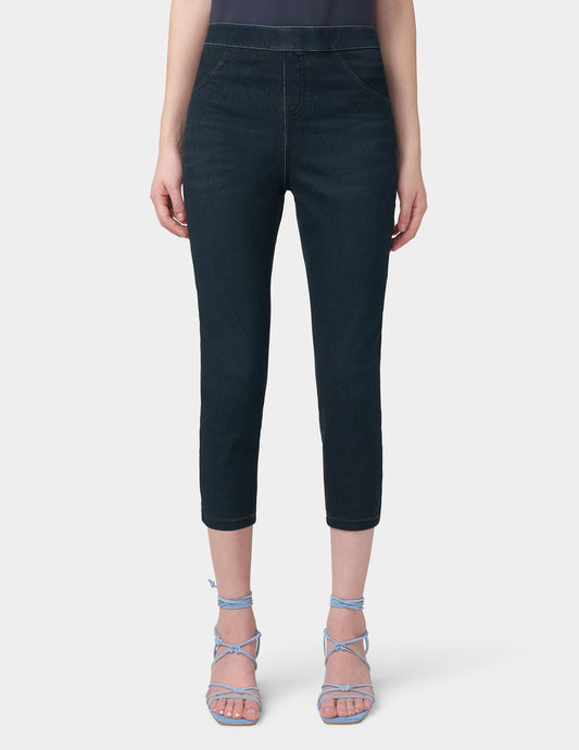 Hue Denim Capri - Dark Denim