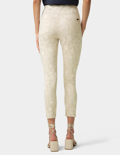 Hue Tonal Ultra Soft Denim Skimmer - White Pepper