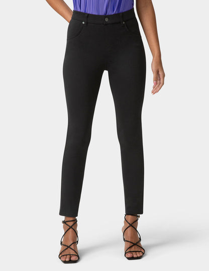 Hue Ultra Soft Denim High Waist Skimmer - Black