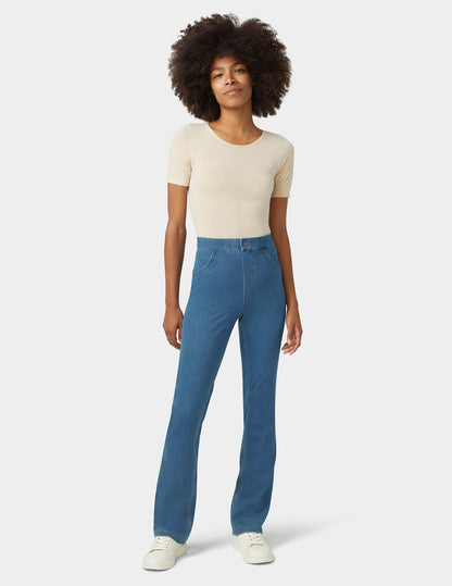 Hue Denim Baby Bootcut - Medium Wash