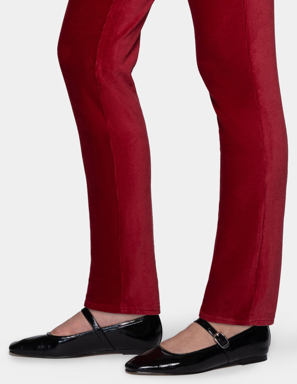 Hue Classic Corduroy Pant - Red Pepper