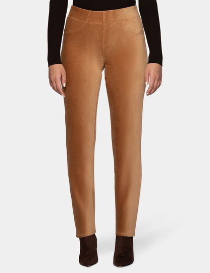 Hue Classic Corduroy Pant - Camel