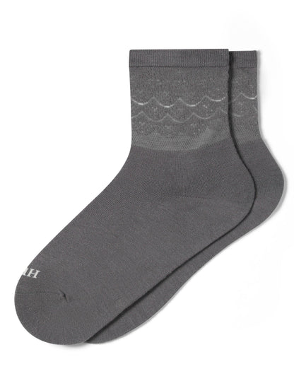 Hue Lace Border Anklet - Castlerock