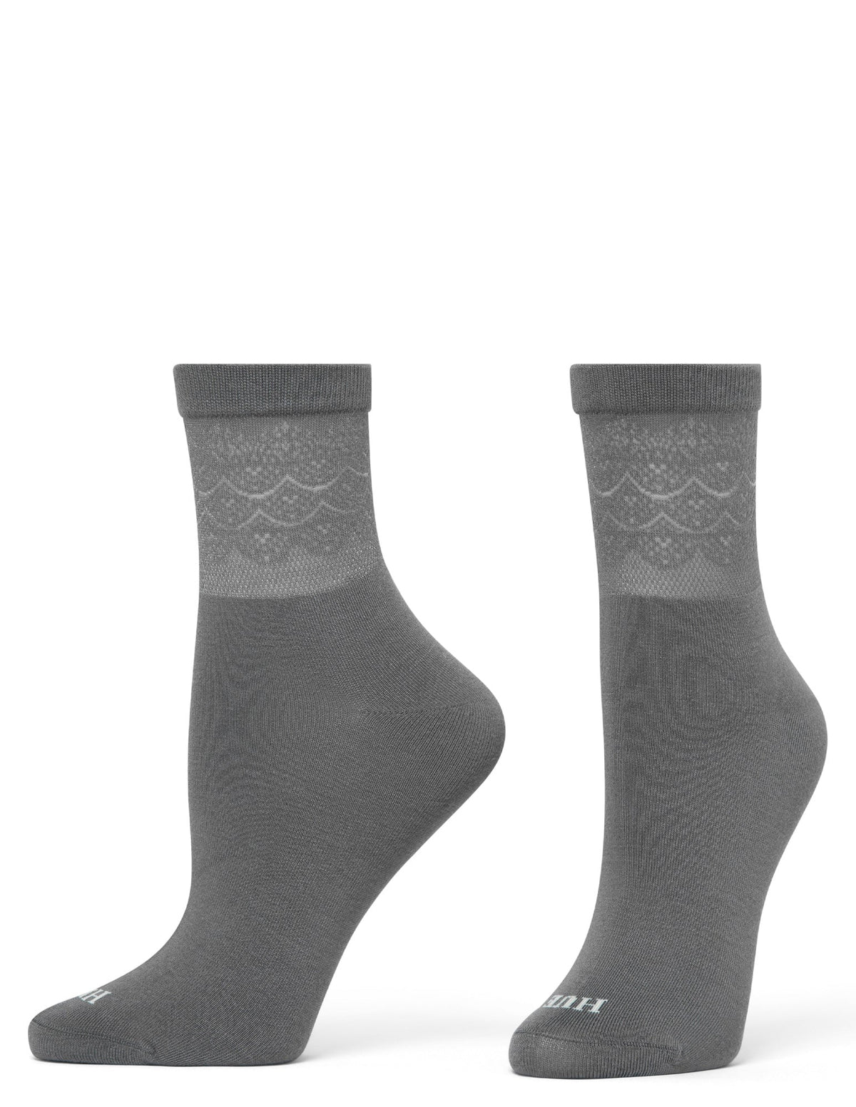 Hue Lace Border Anklet - Castlerock