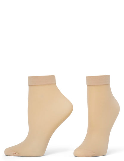 Hue Sheer Anklet 3 Pair Pack - Asst
