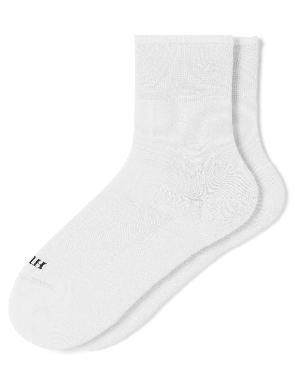 Hue Sporty Shortie Sneaker Sock - White