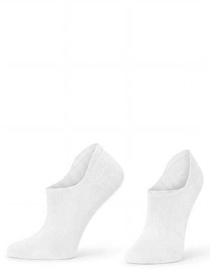 Hue Cotton No Show Arch Hug Sock 3 Pair Pack - Earthy