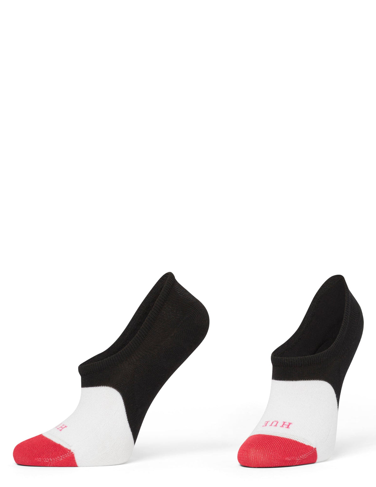 Hue The Perfect Sneaker Liner 3 Pair Pack - Tango Red