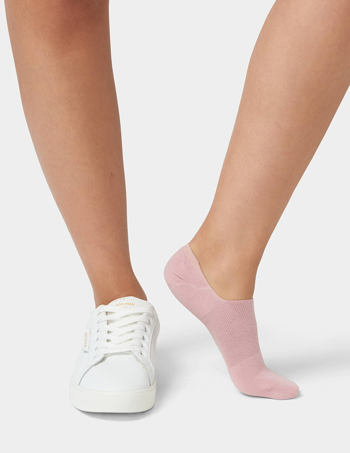 Hue Cotton No Show Arch Hug Sock 3 Pair Pack - Lilas