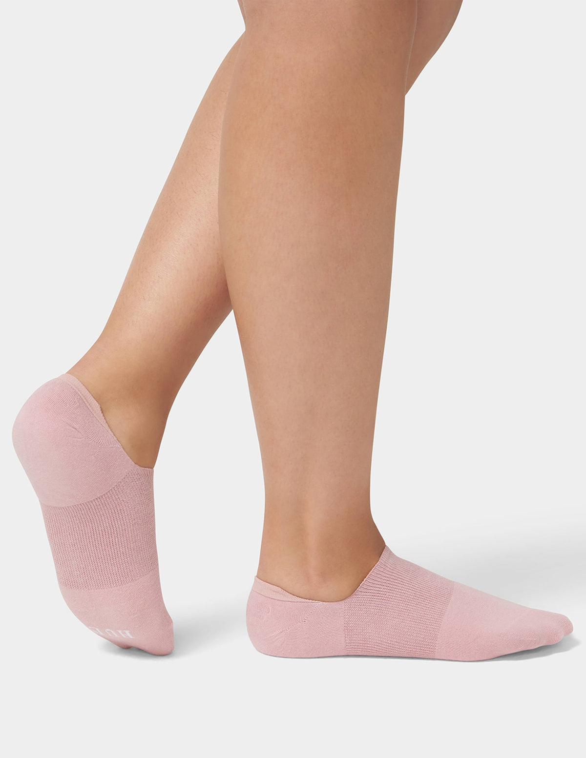 Hue Cotton No Show Arch Hug Sock 3 Pair Pack - Lilas