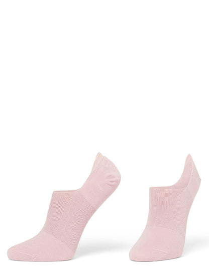 Hue Cotton No Show Arch Hug Sock 3 Pair Pack - Lilas