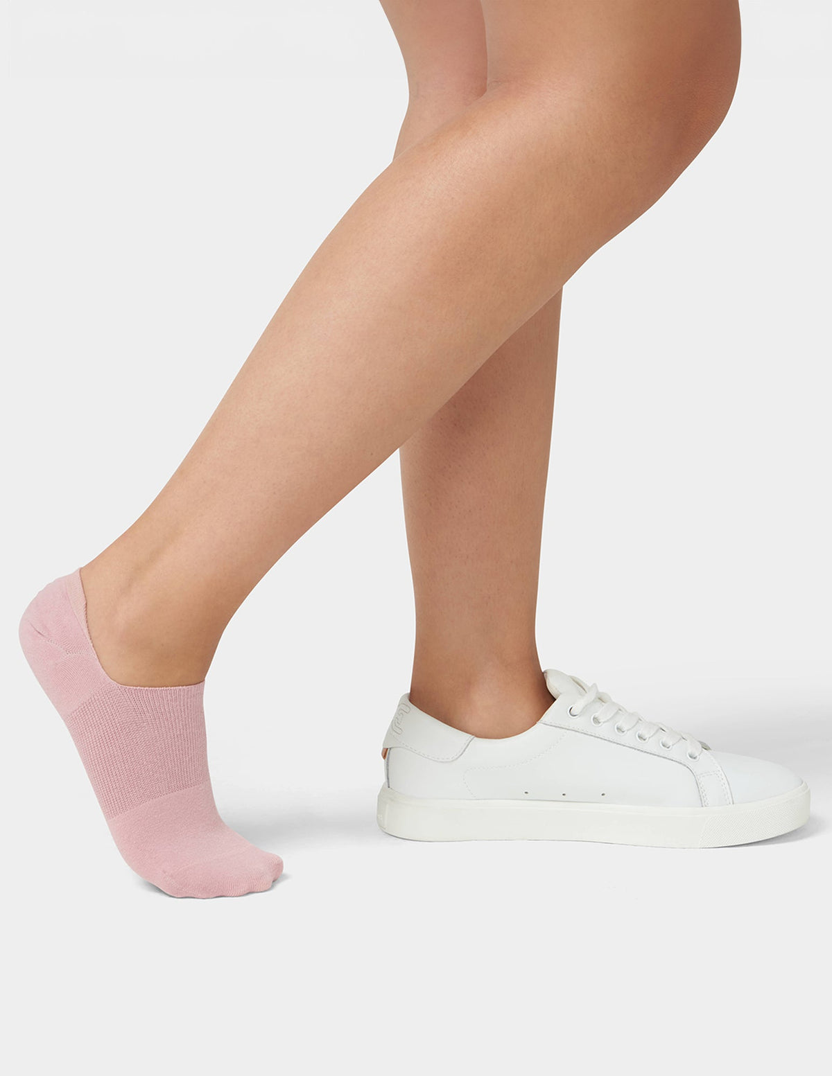 Hue Cotton No Show Arch Hug Sock 3 Pair Pack - Lilas