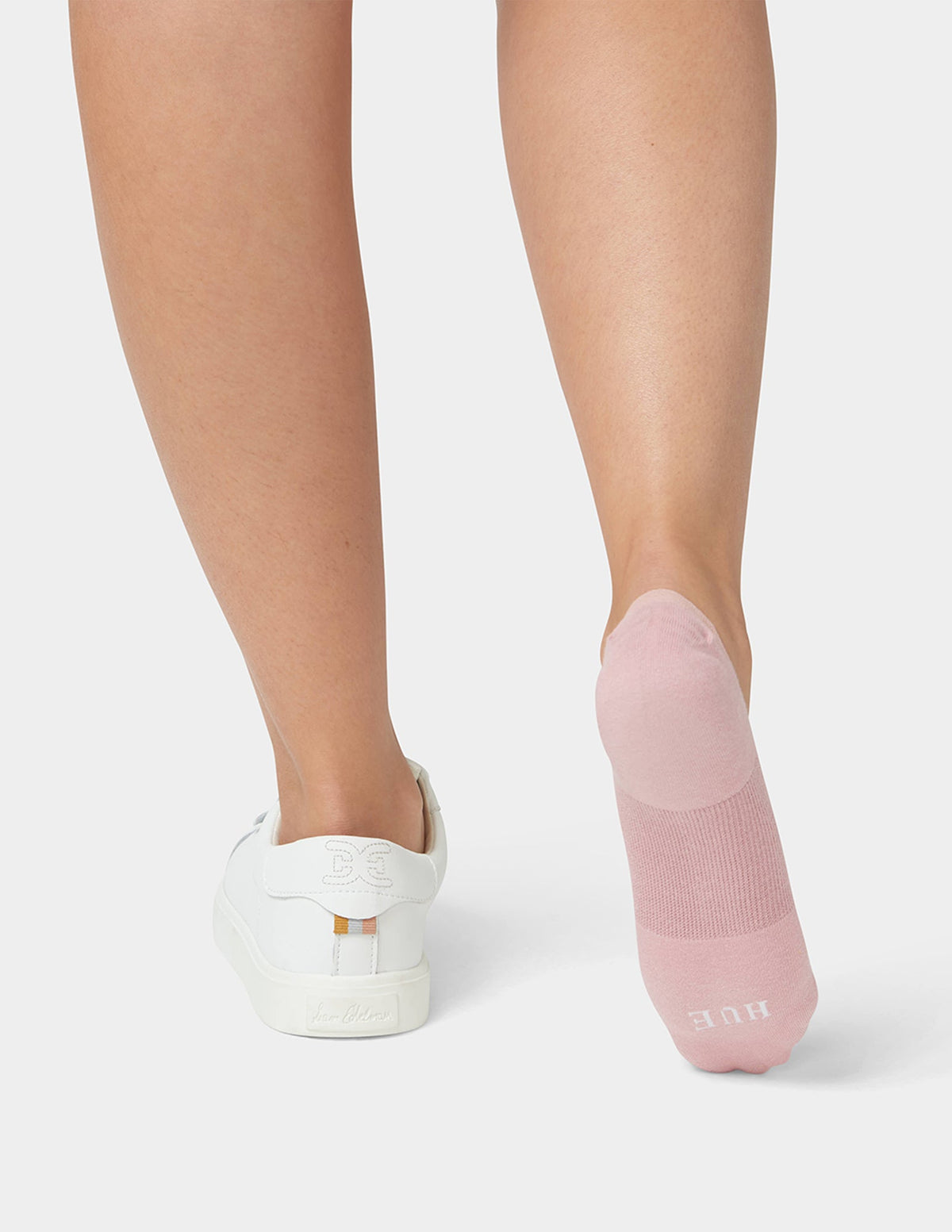 Hue Cotton No Show Arch Hug Sock 3 Pair Pack - Lilas