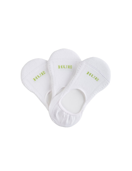 Hue Air Cushion Liner 3 Pack - White