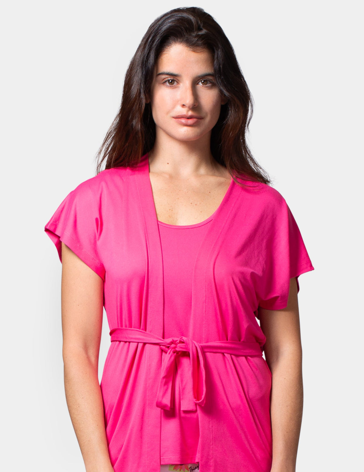 Hue Mama Jama 3 Piece PJ Set - Beetroot Pink