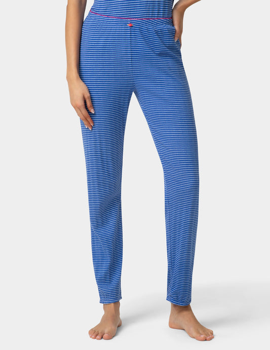 Hue Pointelle PJ Jogger - Dazzling Blue